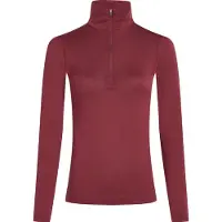 Icebreaker Women's 260 Tech Thermal Top Half Zip (Maat - XL, Kleur - Port)