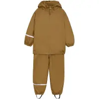 CeLaVi Functioneel pak 'Rainwear' bruin / zilver