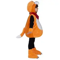 MOM Small Fox Costume Oranje 5-6 Years Kinderen