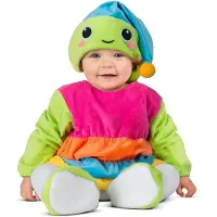 MOM Shiny Worm Baby Costume Veelkleurig 12-24 Months Kinderen