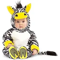 MOM Zebra Kids Costume Geel 12-24 Months Kinderen