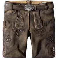 Stockerpoint Klederdracht broek 'Artur' lichtbruin / donkerbruin