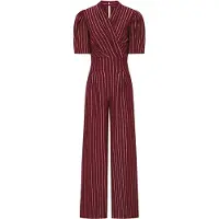 HotSquash Jumpsuit lichtroze / wijnrood