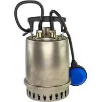 Kin Dompelpomp met vlotter - pumps HKH 1A - RVS - inclusief 10 meter snoer (Max. capaciteit 9,6m m³/u