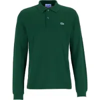 Lacoste Polo Men L1312 Longsleeve Classic Fit Green-11