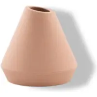 Hortus Point-virgule vaas bamboevezel poederroze, 10,5 cm