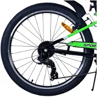 Volare Sportivo Kinderfiets - Jongens - 24 inch - Groen - 7 versnellingen