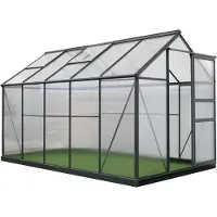 Westmann Aluminium Kas Flora 610, antraciet, 312x192x201 cm