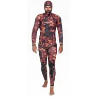 Cressi Scorpion 5 Mm Spearfishing Wetsuit Rood,Zwart M Man