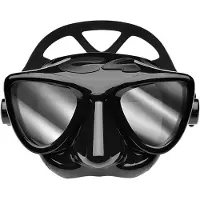 C4 Plasma Mirror Spearfishing Mask Zwart