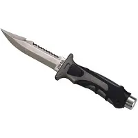 Tecnomar Scuba Inox Knife Zwart