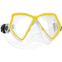 SCUBAPRO Mini Vu Diving Mask Geel Kinderen