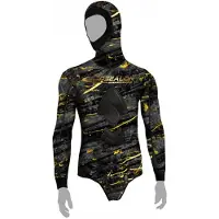 Epsealon Fusion 5 Mm Spearfishing Jacket Zwart S