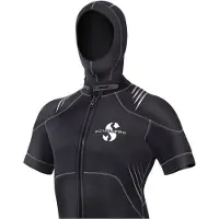 SCUBAPRO Hybrid 6 Mm Short Sleeve Shorty Zwart M Man