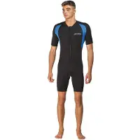 Salvimar Aquatic 2.0 Mm Short Sleeve Shorty Zwart L Man