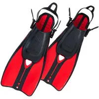 Ocean Reef Duo Ii Diving Fins Rood EU 43-48
