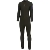 SCUBAPRO Oneflex Steamer B-zip Woman 5 Mm Diving Wetsuit Zwart XS Vrouw