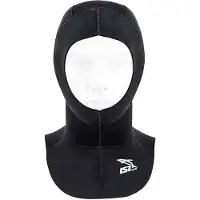Ist Dolphin Tech Puriguard Flap 3 Mm Hood Zwart S Man