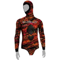 Epsealon Fusion 7 Mm Spearfishing Jacket Oranje S Man