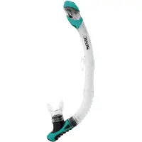 Seac Sub Reverse Dry Skl Freediving Snorkel Transparant,Groen
