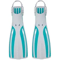 Oceanic Viper 2 Oh Diving Fins Wit,Blauw EU 38-39