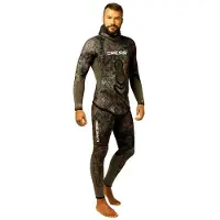 Cressi Seppia 3.5 Mm Spearfishing Wetsuit Groen L Man