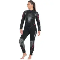 Seac Sub Komoda 7 Mm Woman Freediving Wetsuit Zwart XS Vrouw