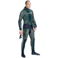 Spetton Evo Camo 5 Mm Spearfishing Wetsuit Blauw M Man