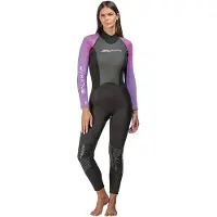 Salvimar Caribe 3.0 Mm Woman Diving Wetsuit Zwart XL Vrouw