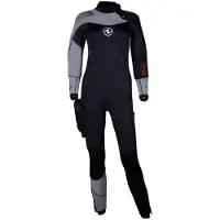 Aqua Lung Dynaflex Fs Bz 7 Mm Woman Diving Wetsuit Zwart L Vrouw