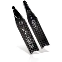 Spetton Cx Vulcan Ht50 Carbon Tre Edition 25 Freediving Fins Zwart EU 38-39