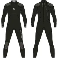 SCUBAPRO Everflex Yulex 7.5/5.0 Mm Woman Diving Wetsuit Zwart 2XL Vrouw