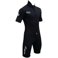 Seland Veral Corto 3 Mm Junior Short Sleeve Shorty Zwart 10 Years Jongen