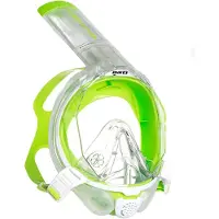 Mares Aquazone Sea Vu Dry+ Snorkeling Mask Groen S-M