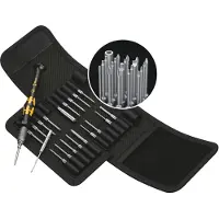 Wera 05135973001 21-delige Kraftform Kompakt Micro 21 ESD 1 Schroevendraaierset In Etui