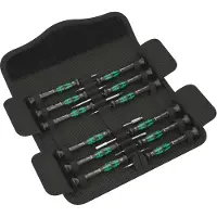 Wera Micro 12 Electronics Precisio Schroevendraaierset 12 Eenheden