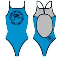 Turbo Original Swimsuit Blauw 3XL Vrouw