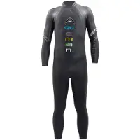 Aquaman Art Long Sleeve Open Water Wetsuit Zwart S Man