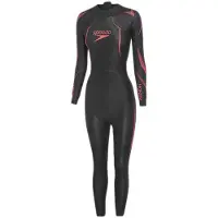 Speedo Xenon Woman Long Sleeve Neoprene Wetsuit Zwart S Vrouw