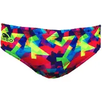 Turbo New Splash Swimming Brief Veelkleurig 9-10 Years Jongen