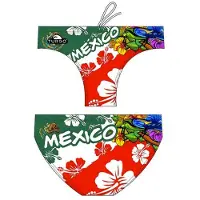 Turbo Mexico 2012 Swimming Brief Veelkleurig 2XL Man