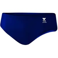 Tyr Durafast Elite Solid Racer Swimming Brief Blauw 36 Man