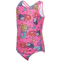 Zoggs Scoopback Swimsuit Roze 24 Months Meisje