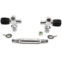 Metalsub Tankbibo S M25 232 Bar Valve Zwart,Zilver 10/12 Liters / 171 mm