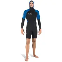 Mares 2nd Skin 1.5 Mm Long Sleeve Shorty Zwart M Man