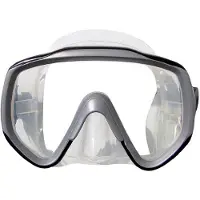 So Dive X Sight Junior Diving Mask Transparant,Grijs Kinderen