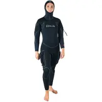 Hollis Neotek V2 Semi Dry Suit Zwart MD
