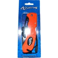 Aquatys Bc Knife Oranje,Zwart