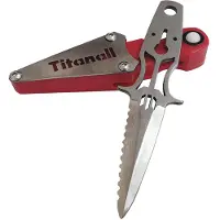 Titanall T-blade Knife Zilver