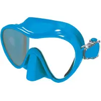 Tecnomar Eclipse Silicone Freediving Mask Blauw